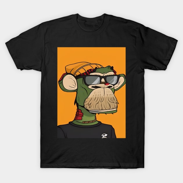 Cool Ape Edition T-Shirt by DoodleStoreHouse